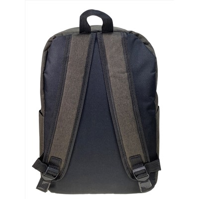 Мужской рюкзак из текстиля ,цвет коричнево-серый