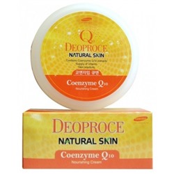 Крем д/лица "Коэнзим Q10"  DEOPROCE Natural Skin Coenzyme Q10 Nourishing cream 100гр./ №1228