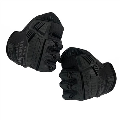 Тактические перчатки Mechanix M-Pact черные, - усовершенствованная модель (B16) №344