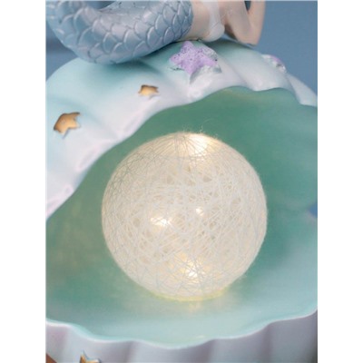 Ночник "Pearl mermaid", light blue (12,5 см), пластик