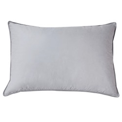Пуховая подушка Noemi, размер 50x72 см, цвет серый