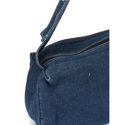 Сумка женская текстиль JN-76-8171,  1отд,  плечевой ремень,  синий jeans 260082