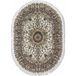 Ковёр овальный Shahreza d206, размер 280x470 см, цвет cream-brown